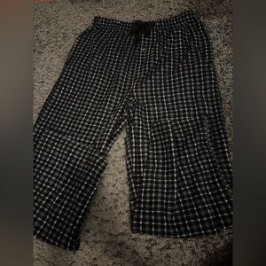 Sonoma Black and White Checkered Men's Pj pants NWT